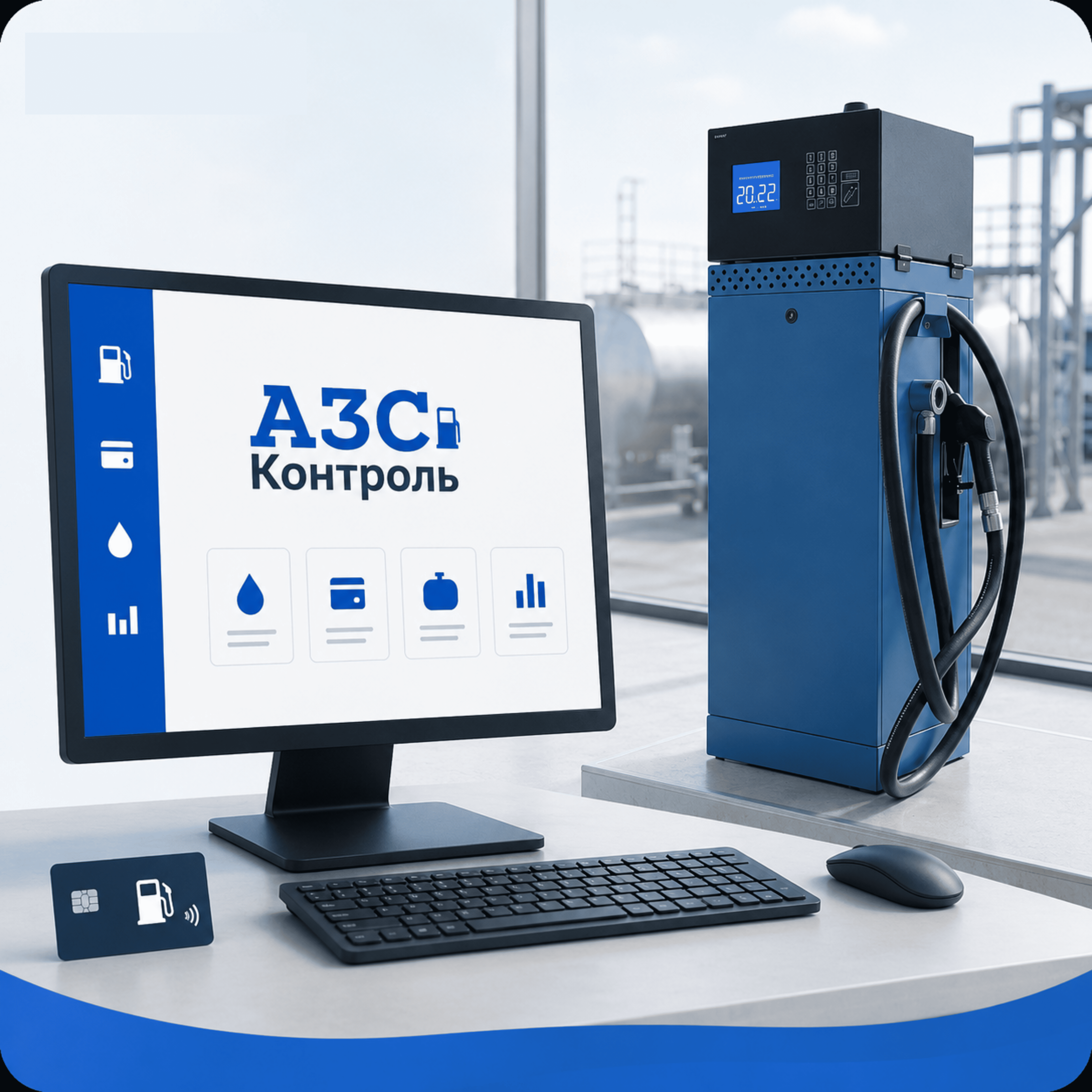 Азс контроль